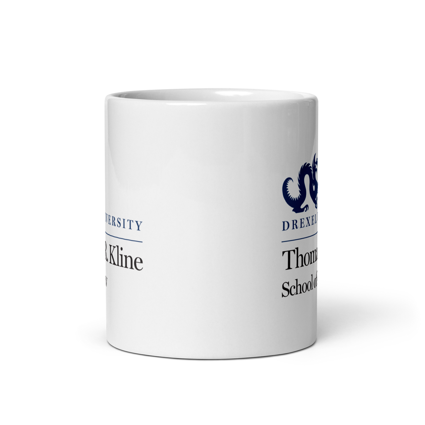 Drexel University Kline School of Law White glossy mug