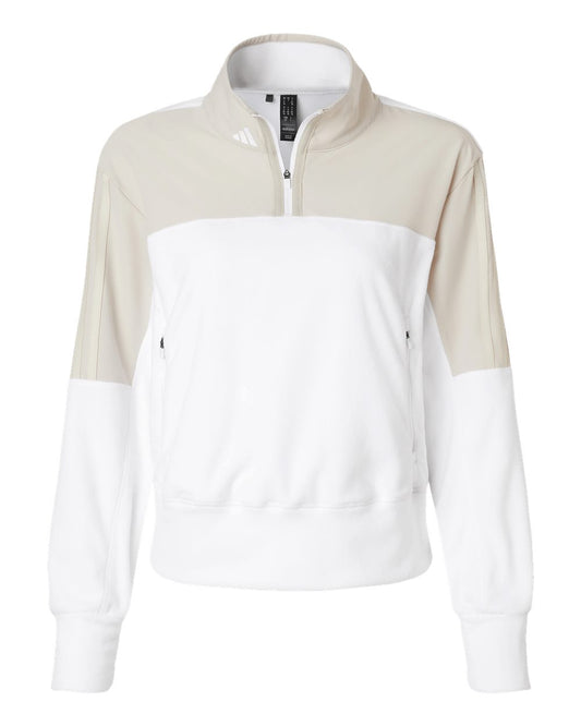 Adidas Women's Fleece Quarter-Zip Pullover